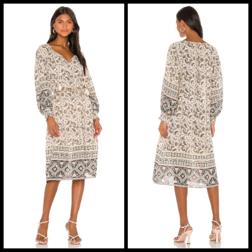 ๐SPELL & THE GYPSY๐ Journey Boho Dress ~ Ash Medium M NWT - Picture 7 of 16
